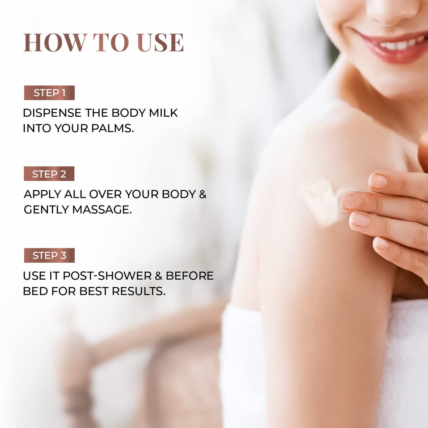 Just Herbs Saffron + Malai Nourishing Body Milk Moisturizer 300 ml