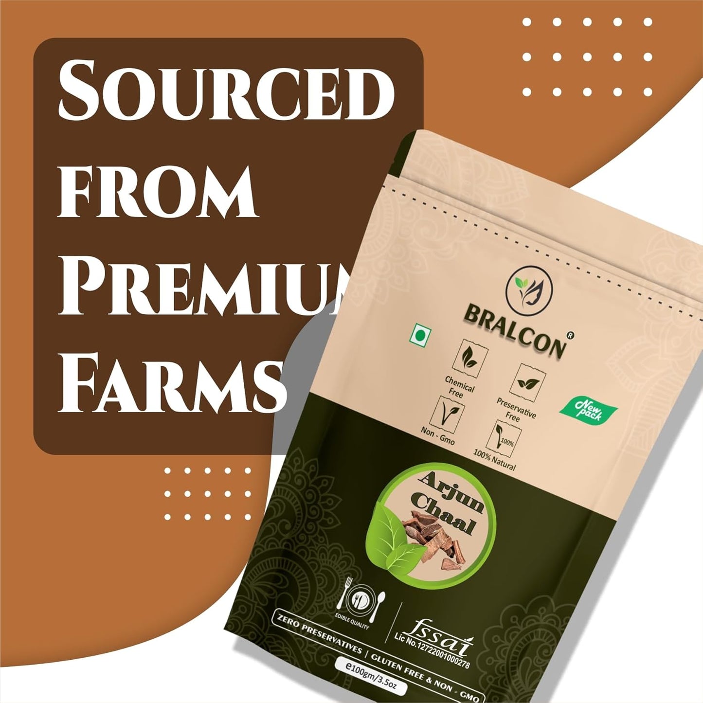 Bralcon Arjun Ki Chaal - 100 gm (Pack of 4)