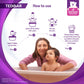 TEDIBAR - Bathing Bar for Babies’ Sensitive Skin| Skin-Friendly pH 5.5| Gentle Soap-Free Formula| Prevents Dryness & Rashes| Keeps Baby’s Skin Soft, Supple & Healthy| Pack of 2-100gms