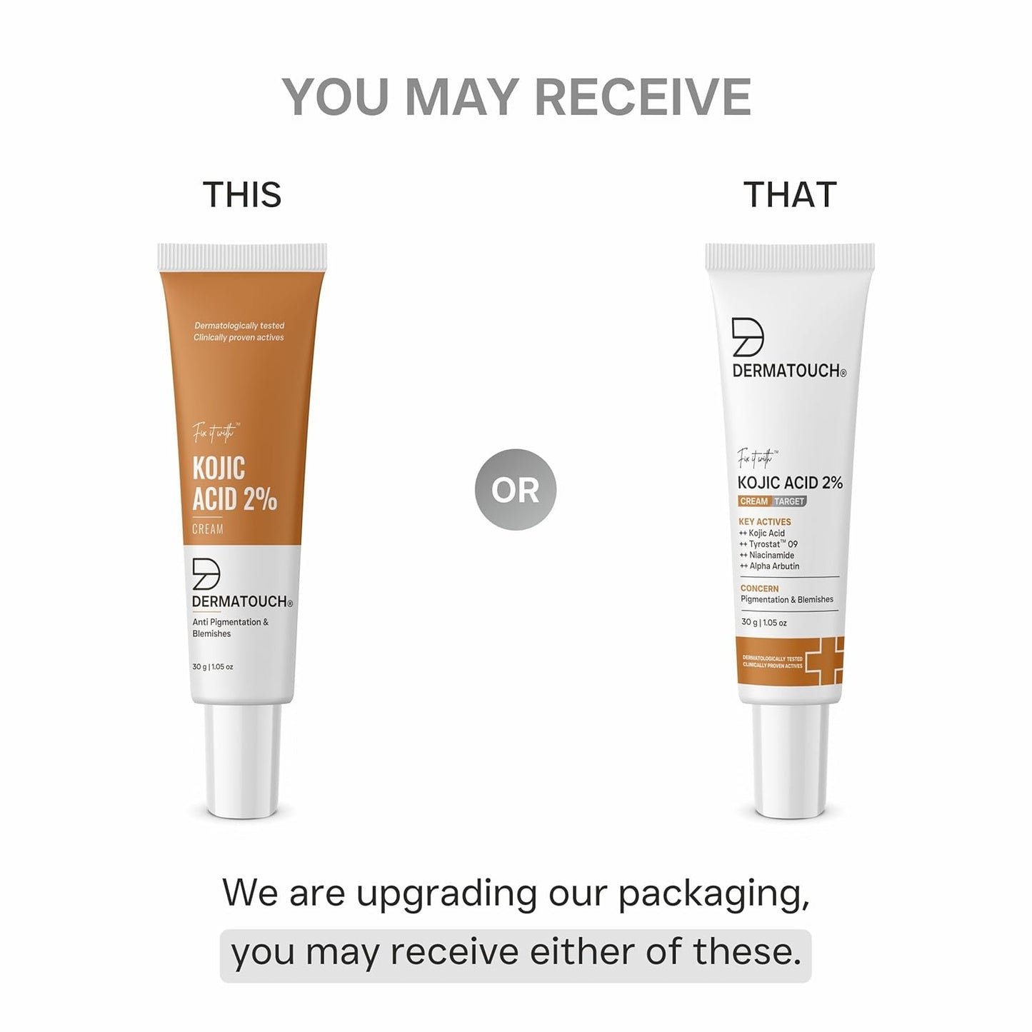 DERMATOUCH Kojic Acid 2% Cream, 30 gm