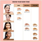 FACESCANADA All Day Hydra Matte Foundation|3-In-1 Foundation + Moisturizer Cream + Spf 30, Rose Ivory 011, 25 ml