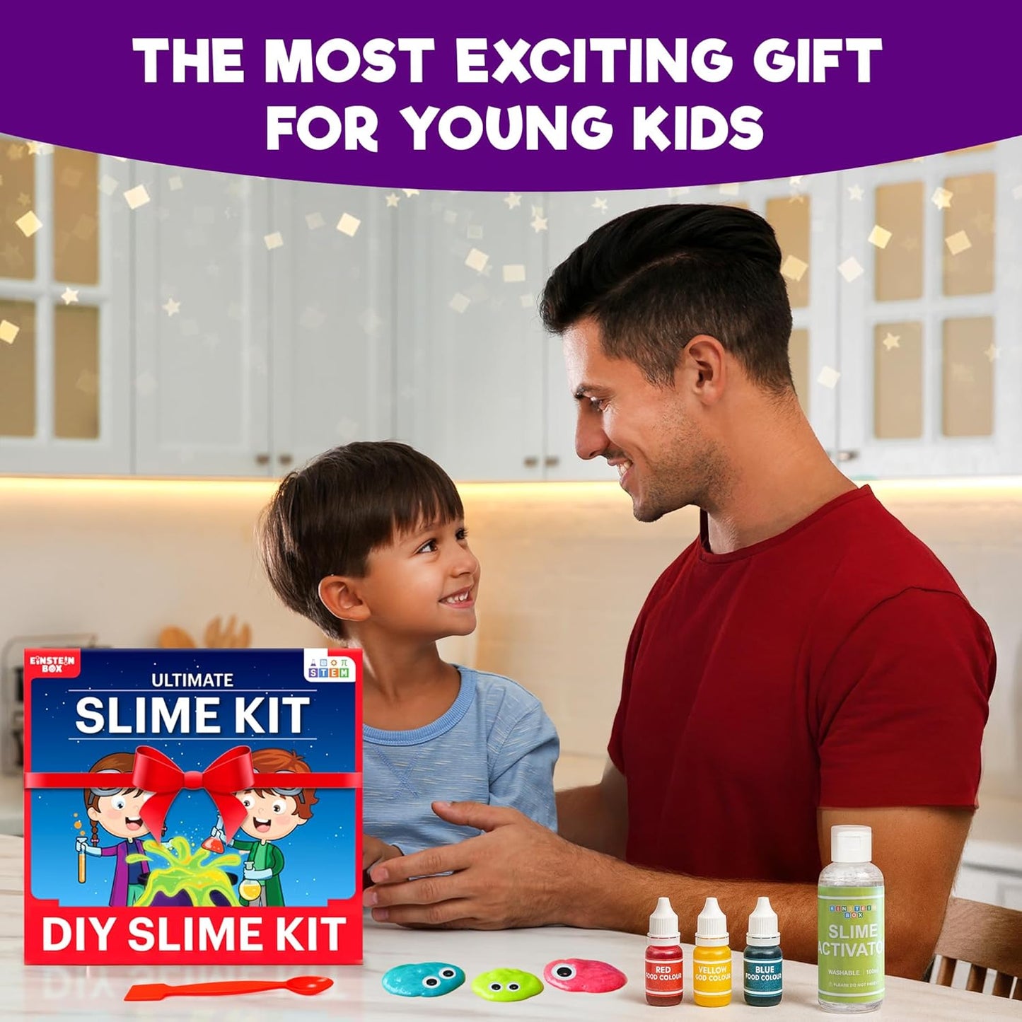 Einstein Box Ultimate Slime Kit and Slime Set for Boys & Girls, Slime for Kids