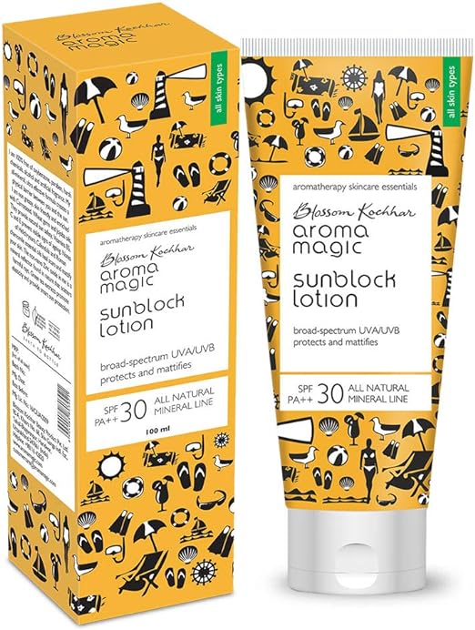 Aroma Magic Sunscreen Sun Block Lotion, SPF 30 - 100ml