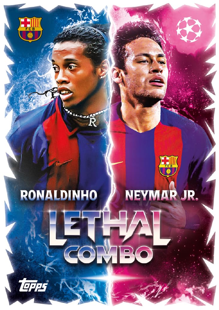 Topps UEFA Champions League Match Attax 2025-26 Trading and Collectible Card Game (Flow Pack of 34)