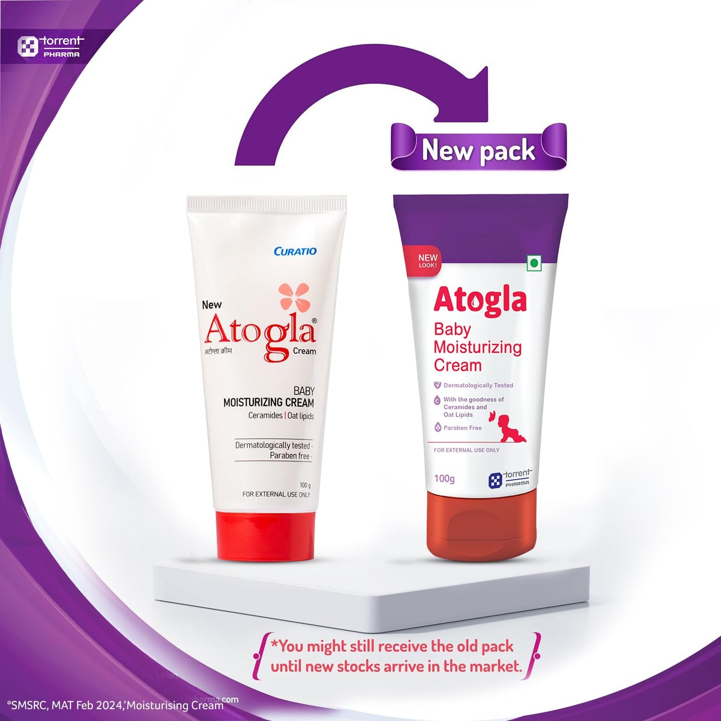 Atogla Baby Cream 100 gm (Pack of 2) from Tedibar