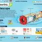 Smartivity Telescope Toy for Kids Age 8, 9, 10, 11, 12, 13, 14 Years Old | Measure Height & Distance
