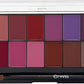 MARS 16 Color Ultra Pigmented Infinity Matte Lip Color Palette (Multicolor, 36 g)