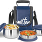 Milton Tasty 3 Stainless Steel Lunch Box, Blue