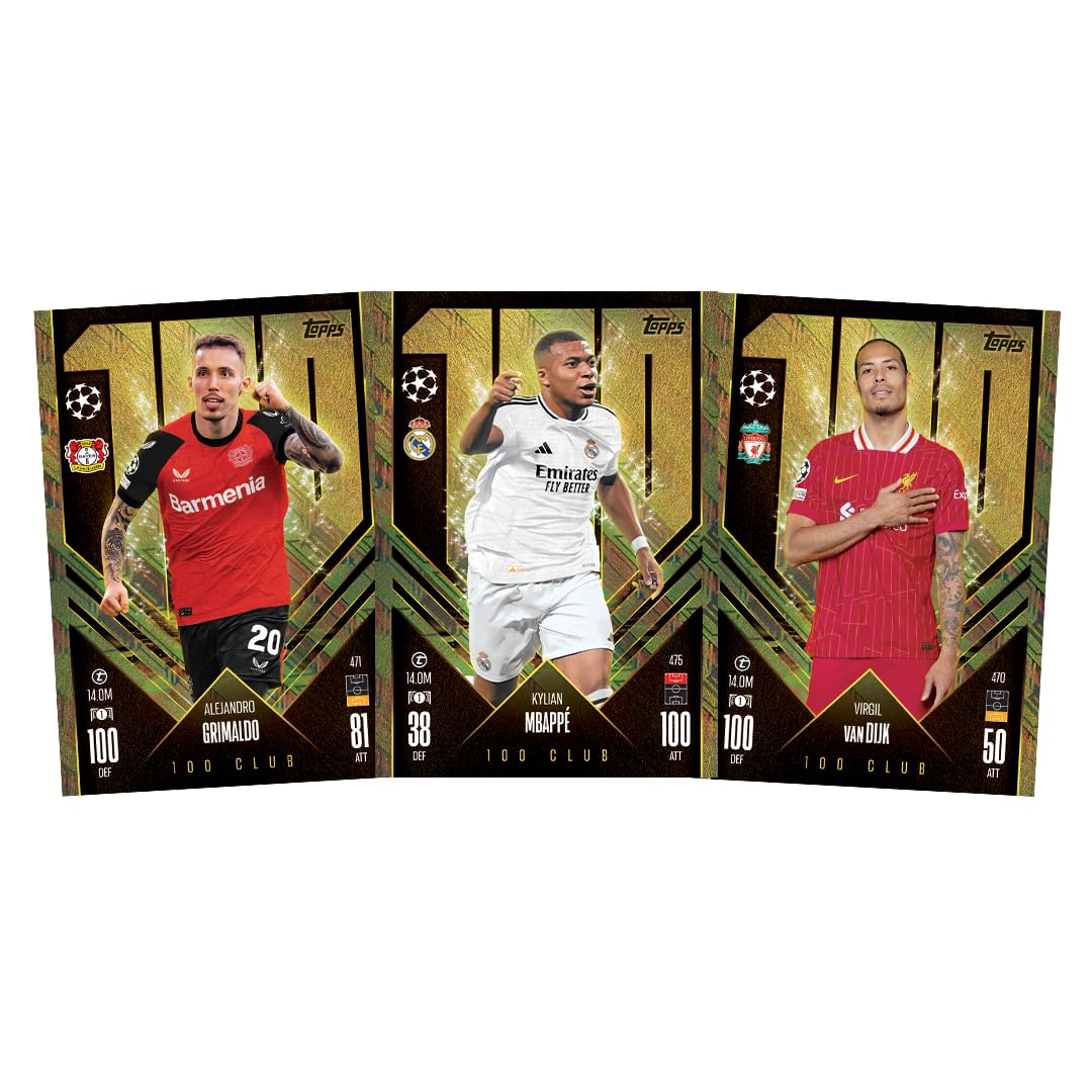 Topps UEFA Champions League Match Attax 24/25 Trading and Collectible Card Game ((Carry Box Plus Edition))