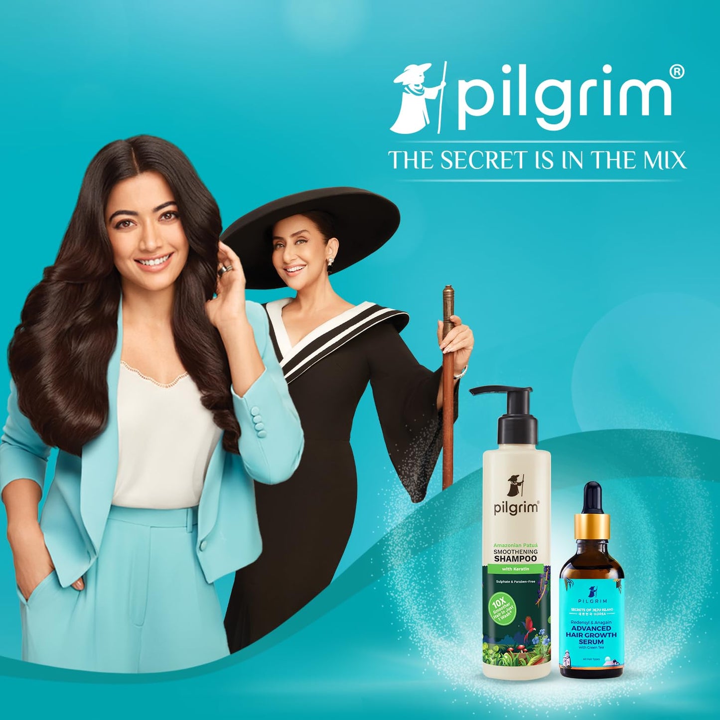 Pilgrim Spanish Rosemary & Biotin HairGrowth Oil to Control Hair Fall & Strengthens Hair 100ml | Rosemary essential oil for hairgrowth