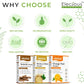 Elecious Mulethi Powder, Multani Powder and Orange Peel Powder Combo (200 grams each = 600 gm