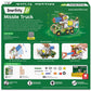 Smartivity DIY Military Vehicle STEM Building Set for Kids 8-14 Years,Army Truck with Air Powered,Missle Launch System