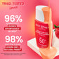 Dot & Key Strawberry Dew Tinted Sunscreen SPF 50+ Pa++++ - 02 Warm Ivory, 50 ml