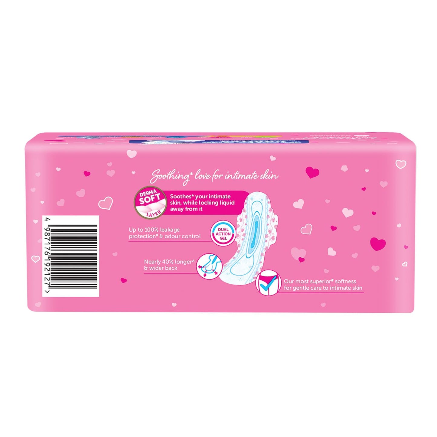 Whisper Ultra Soft Sanitary Pads for Women, XL+, Pack of 30 Napkins