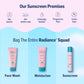 Aqualogica Radiance+ Dewy Sunscreen Cream,Watermelon & Niacinamide, Spf 50+, Pa+++, 50g