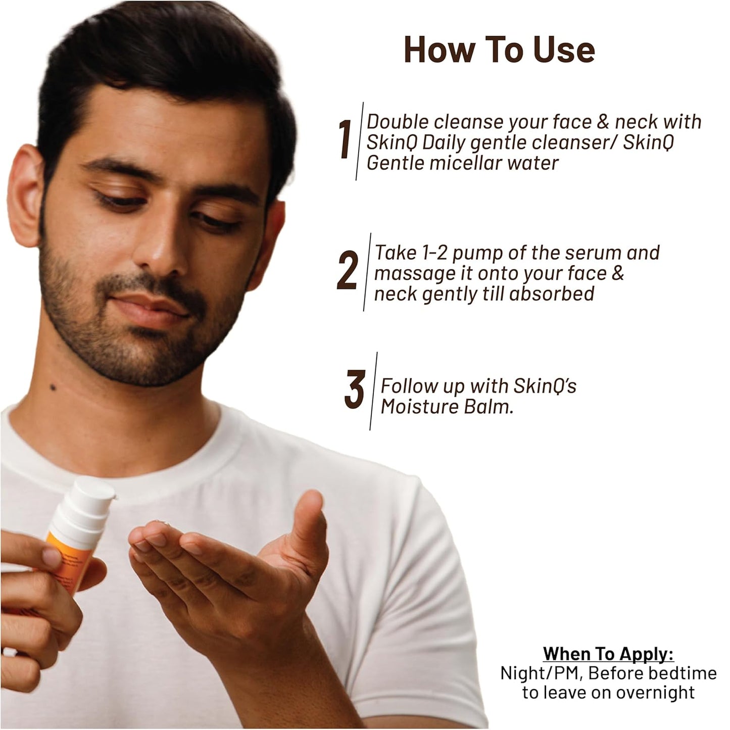 SkinQ Brightening Serum, Licorice & Lactic Acid, Face Elixir for Tan, Pigmentation & Dark Spots, 30 ml