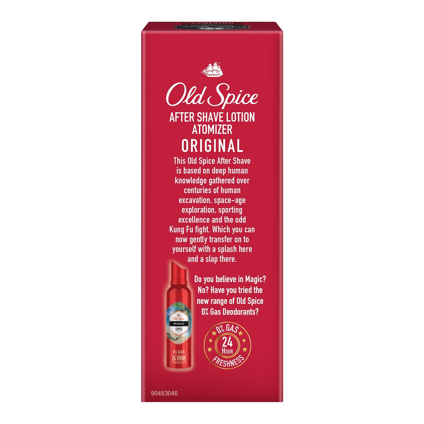 Old Spice ASL Atmoised After Shave Lotion Original - Cool, Aromatic and Fresh, 150ml