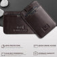 Al Fascino Slim Wallet for Men ATM Card Holder Small Wallet for Men RFID Wallet