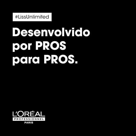 L'Oréal Professionnel | Liss Unlimited Shampoo| Provides Long-Lasting Frizz & Humidity Protection| With Prokeratin | Moisturizing & Smoothing | For Frizzy & Textured Hair Types | 300ml