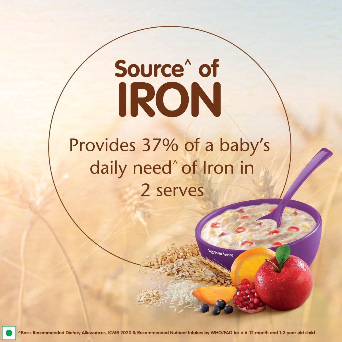 Nestle Cerelac Baby Food Cereal, 5 Grains & Fruits for 18 to 24 Months Baby, 300 gm