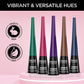FACESCANADA Magneteyes Color Eyeliner Gel - Elegant Green,4 Ml|Glossy Finish|24Hr Long-Lasting
