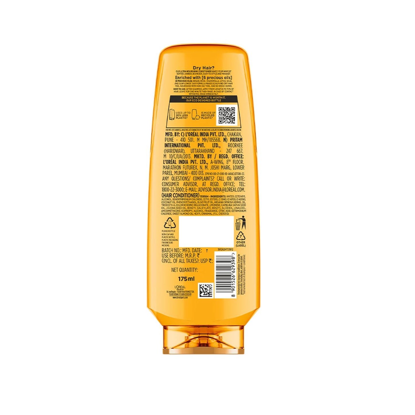 Loreal Paris Extraordinary Oil Nourishing Conditioner, 340 ml