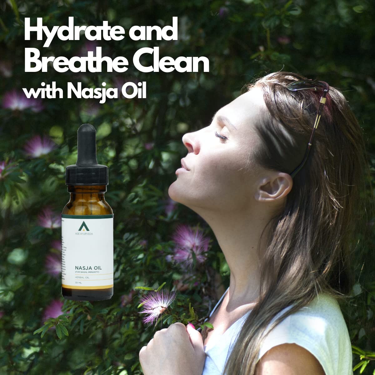 Age Ayurveda Nasja oil 30 ml Nasal Drop for Dry Nose Unblocked Nasal Congestion Sinusitis Allergies | Health And Nasal Immunity (Pack of 1)