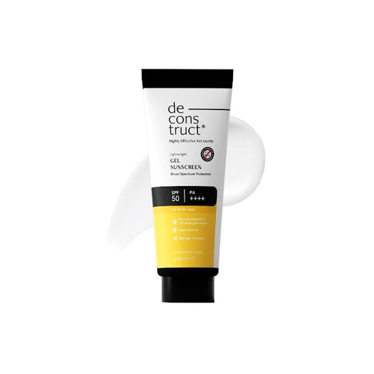 Deconstruct Lightweight Gel Sunscreen| SPF 55+ and PA+++ -  50 gm