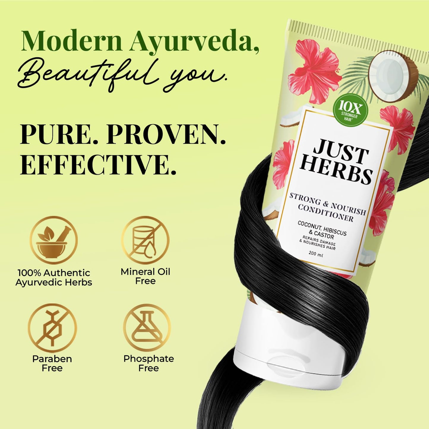 Just Herbs Strong & Nourish Conditioner 200 ml