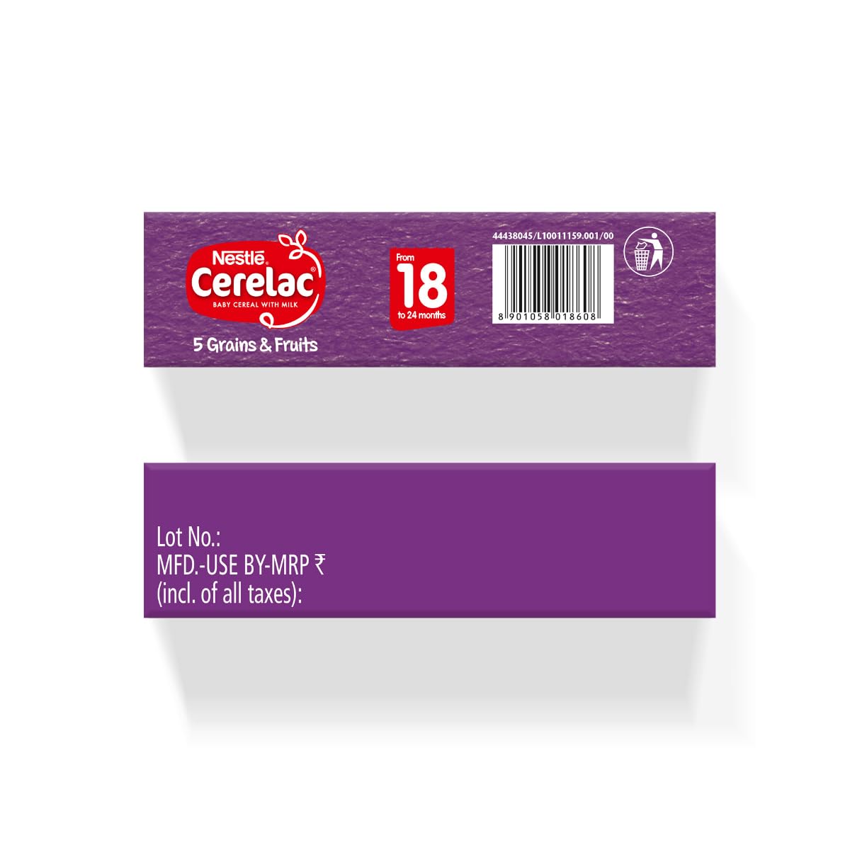 Nestle Cerelac Baby Food Cereal, 5 Grains & Fruits for 18 to 24 Months Baby, 300 gm