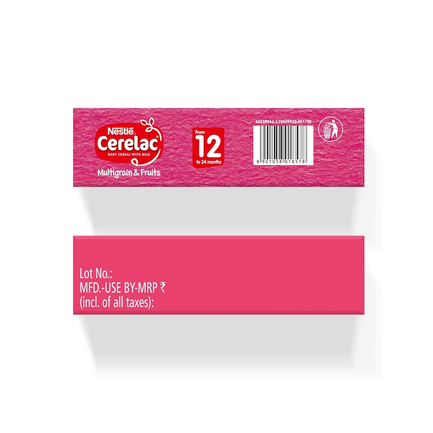 Nestle Cerelac Baby Food Cereal, Multigrain & Fruits for 12 to 24 Months Baby, Source of Iron & Protein for Babies, 300 gm