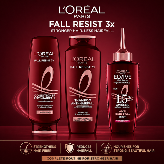 L'Oreal Paris Fall Resist Complete Hair Care Bundle