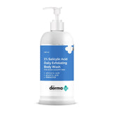 The Derma Co 1% Salicylic Acid Daily Exfoliating Body Wash To Prevent Body ACNE & Cleanse Skin- 250 ml