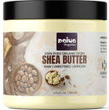 Paiya Organics Raw Unrefined Organic Ivory Shea Butter For Skin Face Hair Stretch Marks, Make Whipped Body Butter, 100gm