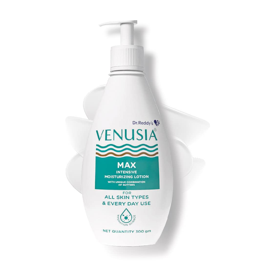 Venusia Max Moisturiser Lotion for Dry Skin, 300 gm