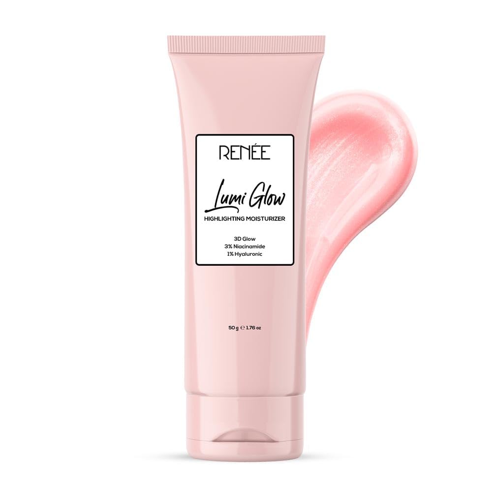 Renee Lumi Glow Highlighting Moisturizer, Enriched with 3% Niacinamide & 1% Hyaluronic Acid,50 gm
