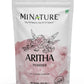 Mi nature Aritha Nut Powder Soap Sapindus Mukorossi For Silky Hairs, 227 gm