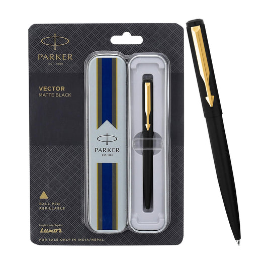 Parker Vector Ball Pen, Matte Black