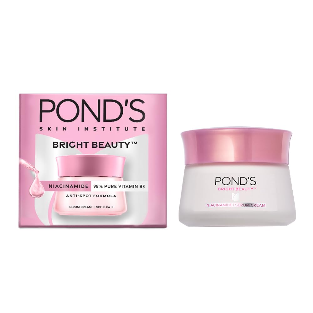 Pond's Bright beauty sport-less glow SPF 15PA++ 35g.