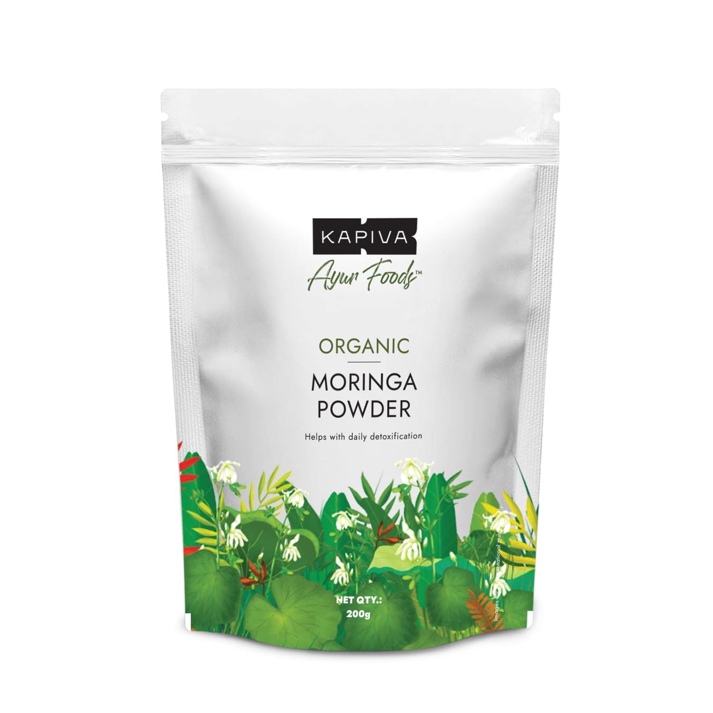 Kapiva Certified Organic Moringa Powder, 200 gm