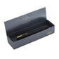 Parker Frontier Matte Black (Gold Nib) GT Fountain Pen, 1 Count