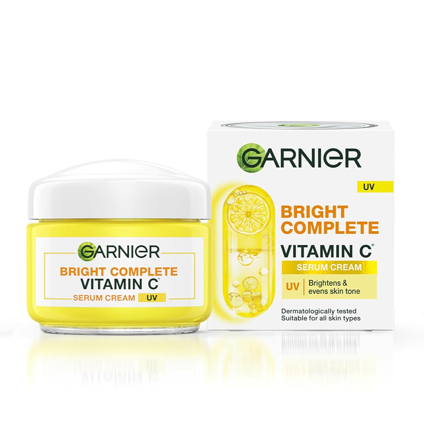 Garnier Bright Complete Vitamin C Serum Cream Uv, 45g
