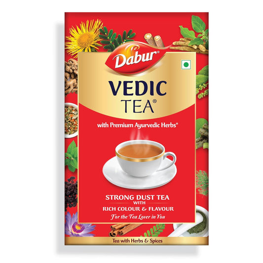 Dabur Vedic Tea, Premium Dust Tea, 250 gm
