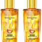 L'OREAL Paris Serum, Protection and Shine, For Dry, Flyaway & Frizzy Hair, With 6 Rare Flower Oils, Extraordinary Oil, 100 ml