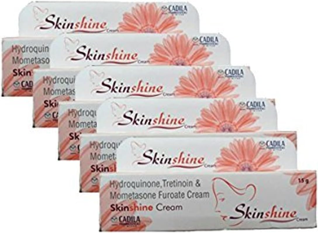 Cadila Bajaj Skinshine Cream -Pack of 5 (15g Each)