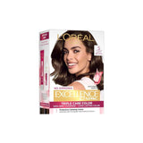 L'Oreal Paris Excellence Creme Hair Color, 5 Natural Brown, 72ml+100g