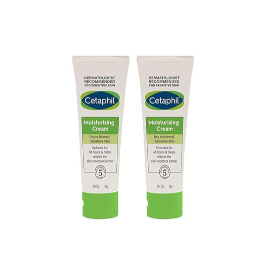 Cetaphil Moisturising Cream (80g),( Pack Of 2)