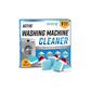 Active Washing Machine Cleaner Descaler 24 Pack - Deep Cleaning Tablets For HE Front Loader & Top Load Washer, Septic Safe Eco-Friendly Deodorizer, Clean Inside Drum And Laundry Tub Seal 12 Month Supply