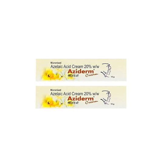 Aziderm Skin Cream (15g, Pack of 2)