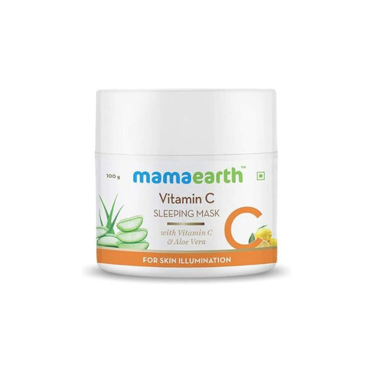 MAMAEARTH Vitamin C Sleeping Mask For Skin Illumination, 100g